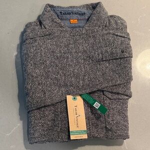 Tailor Vintage Black and White Men's Cardigan